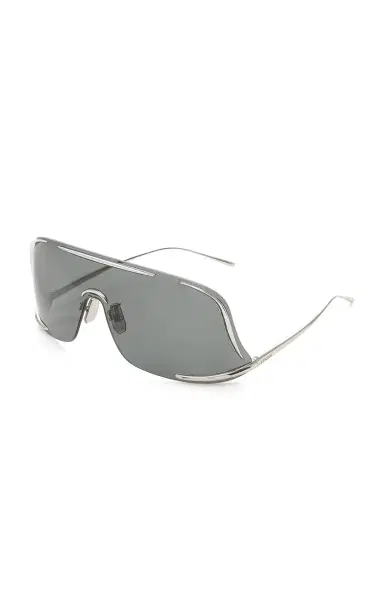Loewe Shield Mask-Frame Metal Sunglasses | Thumbnail 3 Loewe Shield Mask-Frame Metal Sunglasses | Thumbnail 3