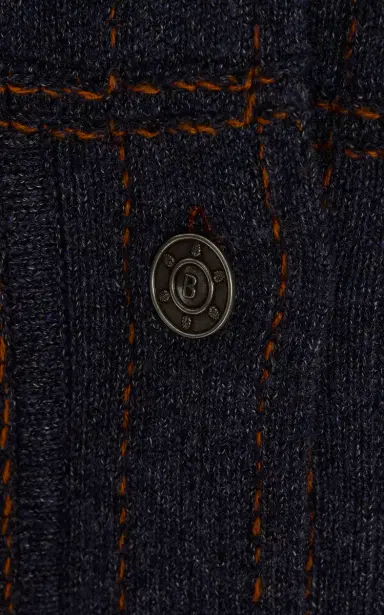 Barrie Oversized Cashmere-Denim Jacket | Thumbnail 6
