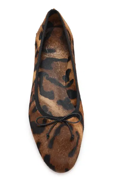 Christian Louboutin Sweetie Jane Pony Hair Ballet Flats | Thumbnail 3 Christian Louboutin Sweetie Jane Pony Hair Ballet Flats | Thumbnail 3
