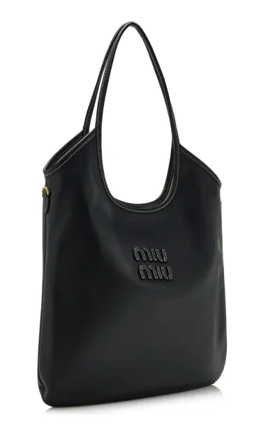 Miu Miu Ivy Leather Tote Bag | Thumbnail 3 Miu Miu Ivy Leather Tote Bag | Thumbnail 3