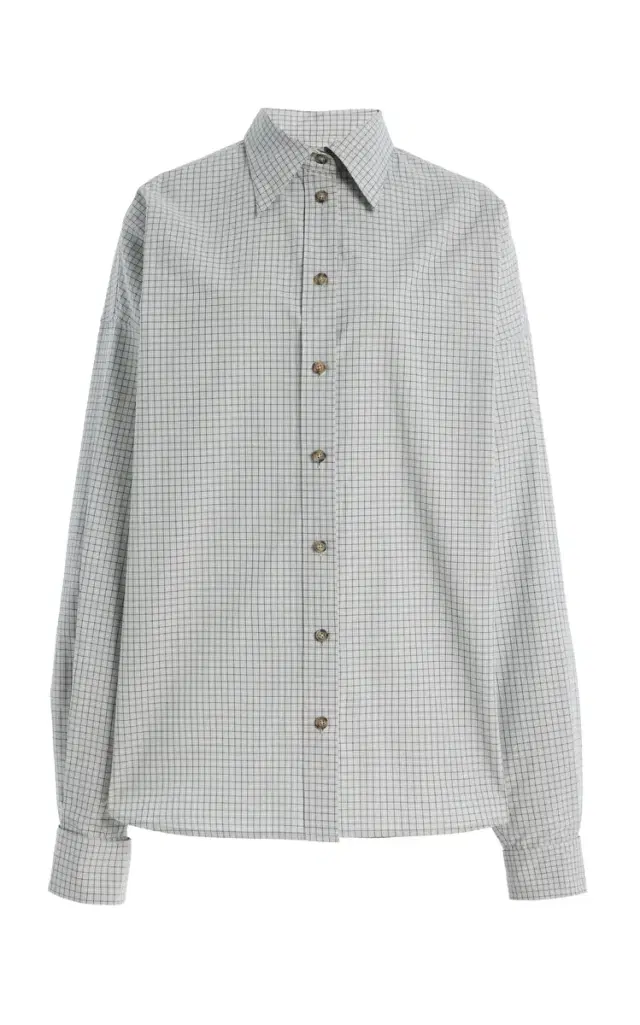 Brandon Maxwell The Harvey Cotton Boyfriend Shirt