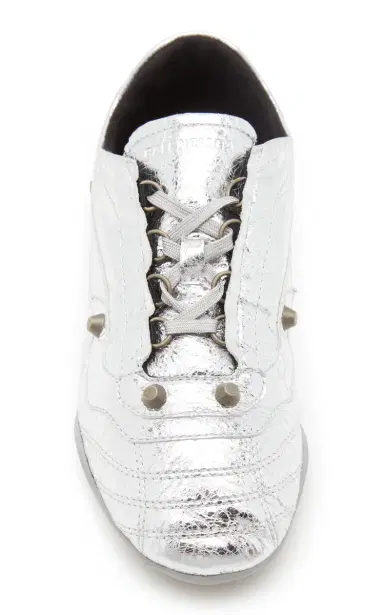 Balenciaga Zen Metallic Leather Sneakers | Thumbnail 5 Balenciaga Zen Metallic Leather Sneakers | Thumbnail 5
