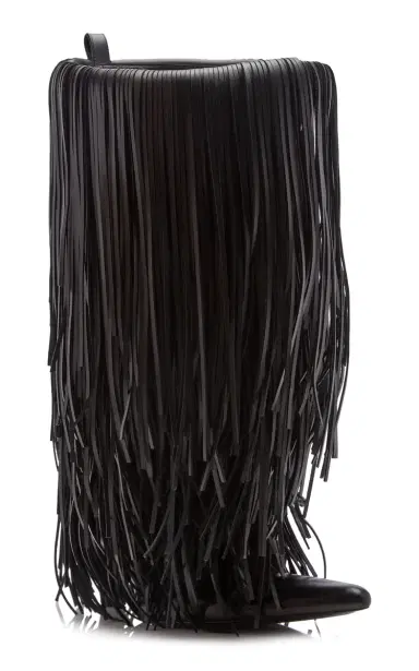 Balenciaga Fringe Leather Boots | Thumbnail 2 Balenciaga Fringe Leather Boots | Thumbnail 2