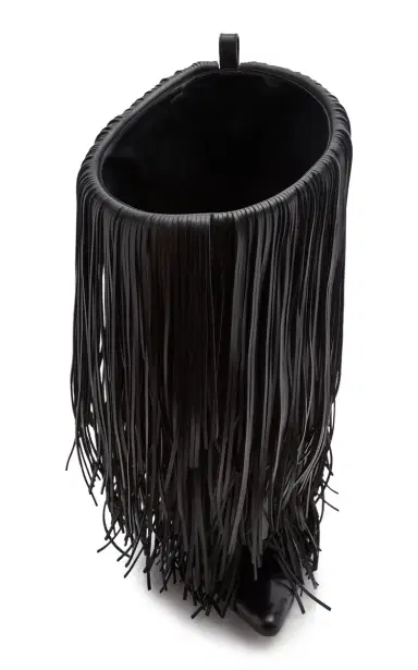 Balenciaga Fringe Leather Boots | Thumbnail 4 Balenciaga Fringe Leather Boots | Thumbnail 4