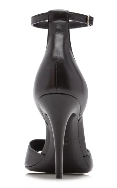 Balenciaga City Heeled Leather Sandals | Thumbnail 4