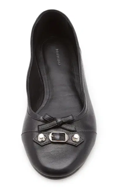 Balenciaga City Leather Ballet Flats | Thumbnail 5 Balenciaga City Leather Ballet Flats | Thumbnail 5