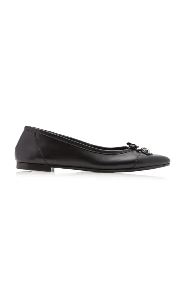 City Leather Ballet Flats