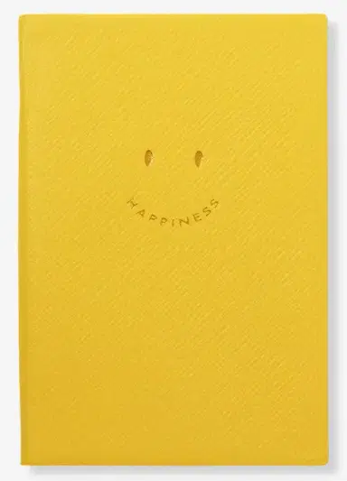 Smythson Happiness Chelsea Leather Notebook | Thumbnail 3 Smythson Happiness Chelsea Leather Notebook | Thumbnail 3