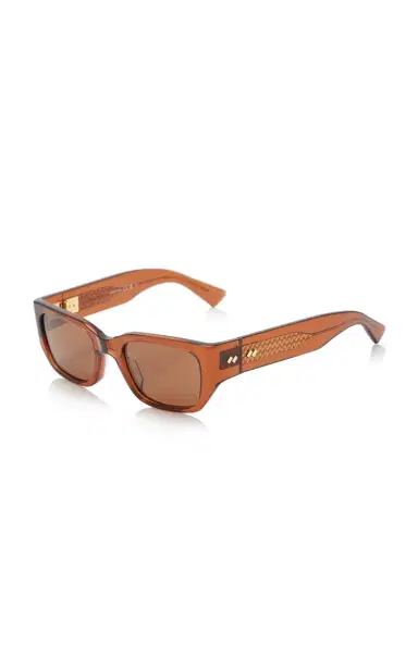 Bottega Veneta Square-Frame Acetate Sunglasses | Thumbnail 3 Bottega Veneta Square-Frame Acetate Sunglasses | Thumbnail 3