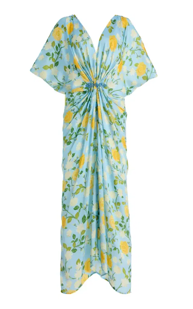VERANDAH Hand-Draped Viscose-Cupro Gown