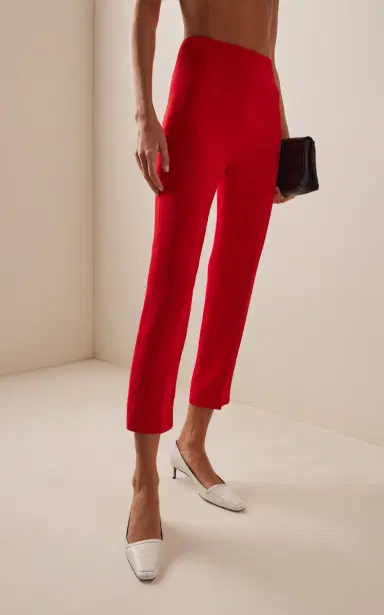 Tove Drew Crepe Cropped Trousers | Thumbnail 4