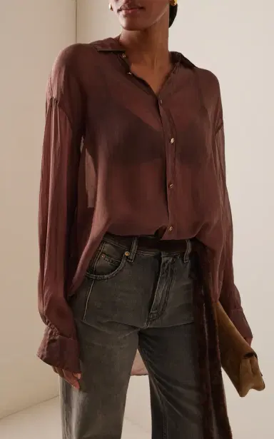 DARKPARK Keanu Silk-Organza Shirt | Thumbnail 2 DARKPARK Keanu Silk-Organza Shirt | Thumbnail 2