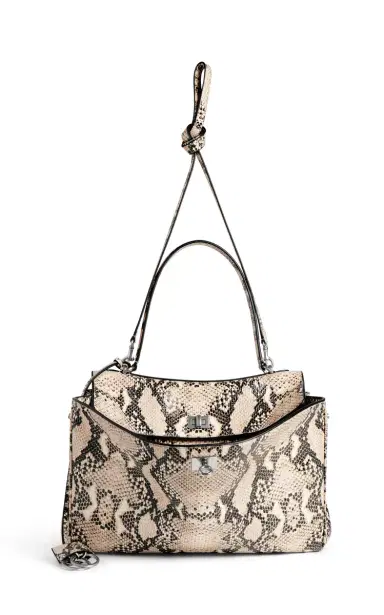 Balenciaga Rodeo Medium Python-Effect Leather Top Handle Bag | Thumbnail 6 Balenciaga Rodeo Medium Python-Effect Leather Top Handle Bag | Thumbnail 6