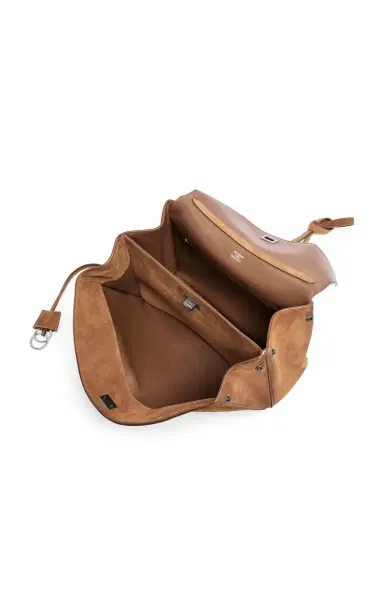 Balenciaga Rodeo Medium Waxed Suede Top Handle Bag | Thumbnail 4 Balenciaga Rodeo Medium Waxed Suede Top Handle Bag | Thumbnail 4