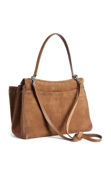 Balenciaga Rodeo Medium Waxed Suede Top Handle Bag | Thumbnail 5 Balenciaga Rodeo Medium Waxed Suede Top Handle Bag | Thumbnail 5