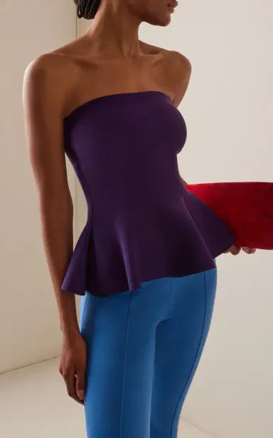 HIGH SPORT Eric Wool Peplum Top | Thumbnail 4 HIGH SPORT Eric Wool Peplum Top | Thumbnail 4