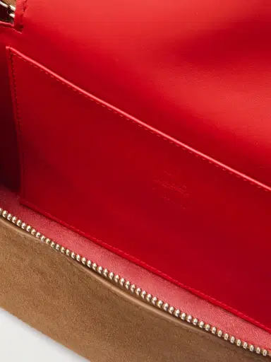 Christian Louboutin Djanis Leather and Rubber-Trimmed Suede Messenger Bag - Men | Thumbnail 4 Christian Louboutin Djanis Leather and Rubber-Trimmed Suede Messenger Bag - Men | Thumbnail 4