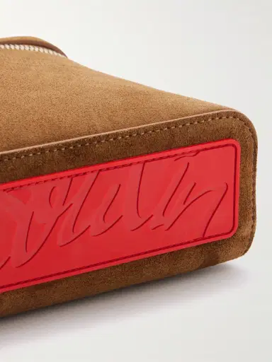 Christian Louboutin Djanis Leather and Rubber-Trimmed Suede Messenger Bag - Men | Thumbnail 5 Christian Louboutin Djanis Leather and Rubber-Trimmed Suede Messenger Bag - Men | Thumbnail 5