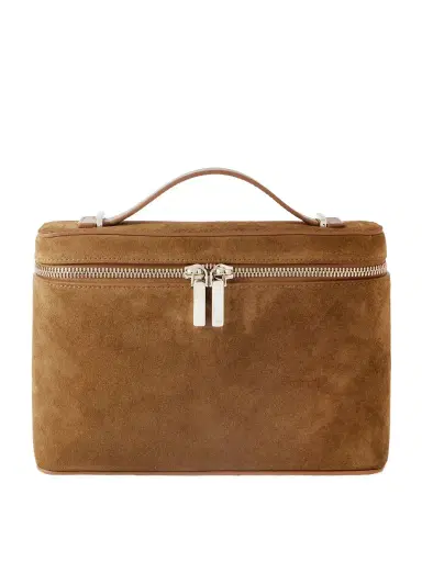 Christian Louboutin Djanis Leather and Rubber-Trimmed Suede Messenger Bag - Men | Thumbnail 1 Christian Louboutin Djanis Leather and Rubber-Trimmed Suede Messenger Bag - Men | Thumbnail 1