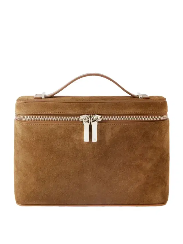 Djanis Leather and Rubber-Trimmed Suede Messenger Bag - Men