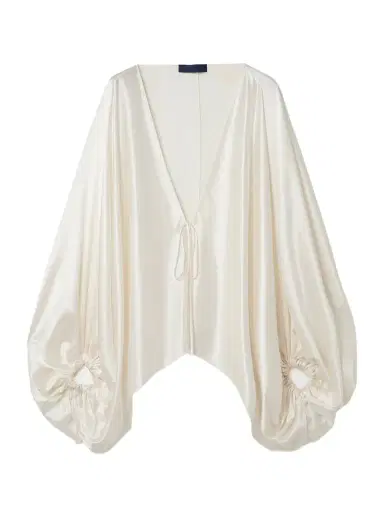 Sharon Wauchob Cul Oversized Silk-satin Blouse | Thumbnail 1