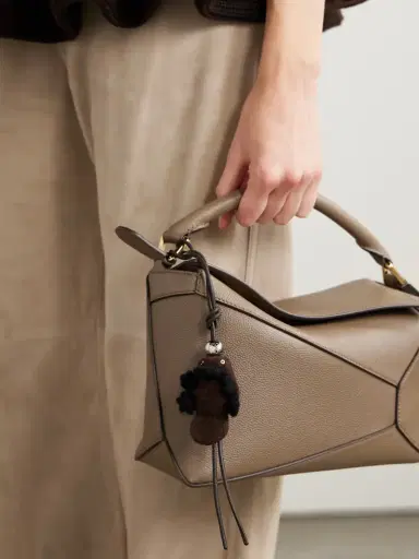 Loewe Platypus Wool-felt And Leather Bag Charm | Thumbnail 2 Loewe Platypus Wool-felt And Leather Bag Charm | Thumbnail 2