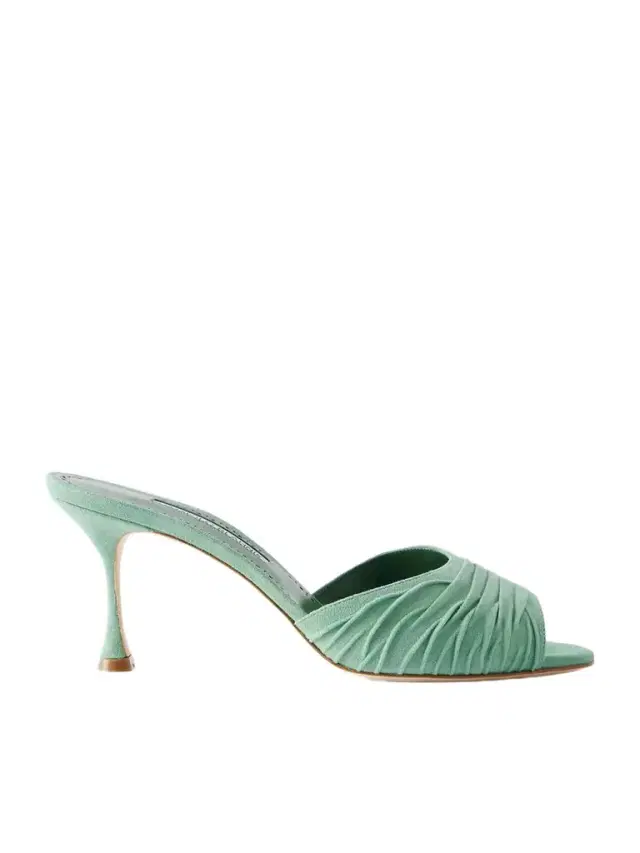 Pirua 70 Suede Mules