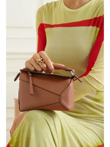 Loewe Puzzle Edge Mini Textured-leather Shoulder Bag | Thumbnail 2 Loewe Puzzle Edge Mini Textured-leather Shoulder Bag | Thumbnail 2
