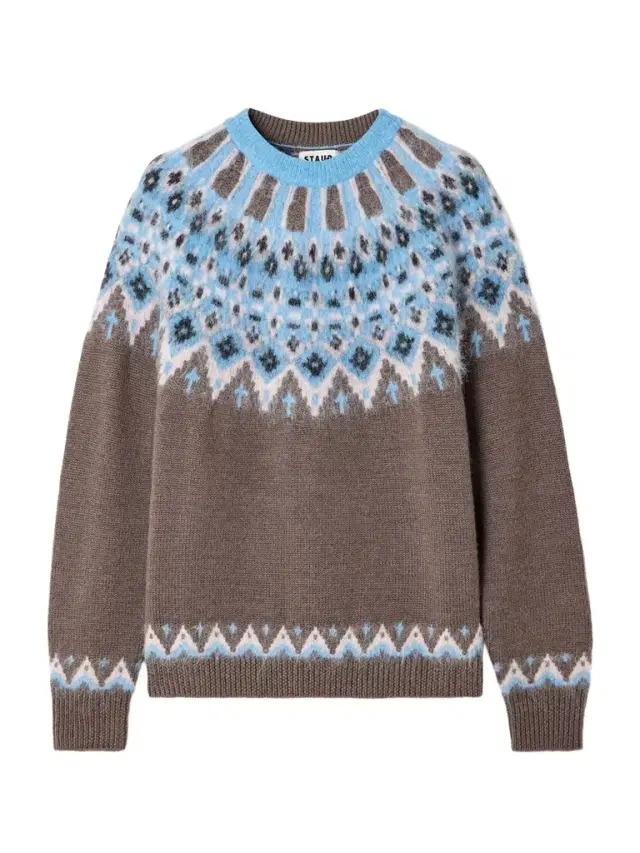 Zane Fair Isle Wool-blend Sweater