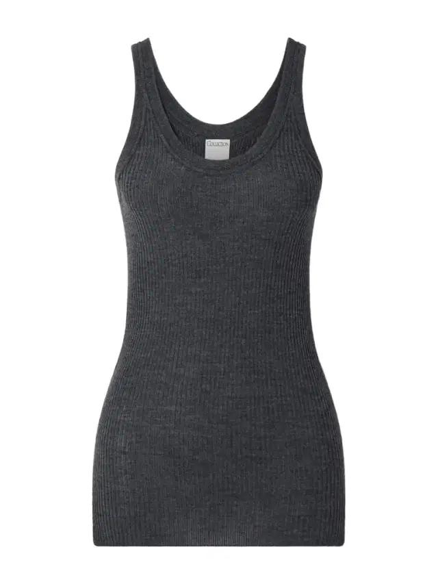 Ella Ribbed Wool Tank