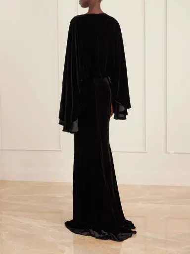 Taller Marmo Musidora Velvet Gown | Thumbnail 3 Taller Marmo Musidora Velvet Gown | Thumbnail 3