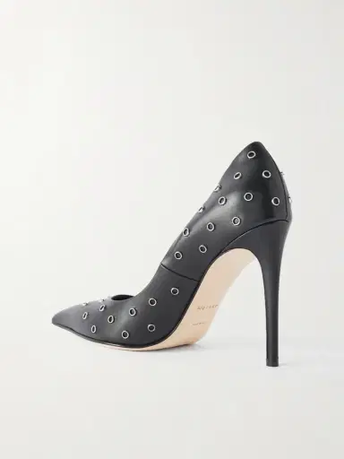 Alexander McQueen Embellished Leather Pumps | Thumbnail 3