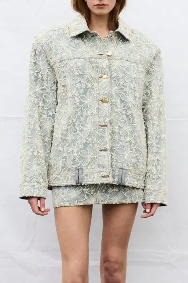 Aje Bloom Denim Jacket | Thumbnail 7