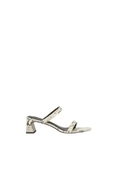 Simkhai Clara Snake Leather Block Heel | Thumbnail 1