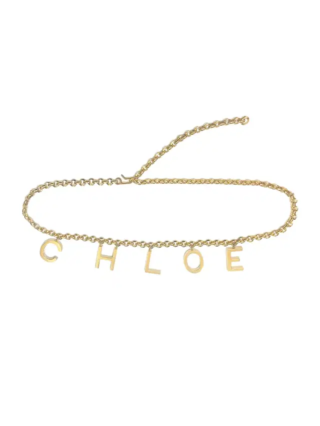 Chloé Letters Jewelry Belt