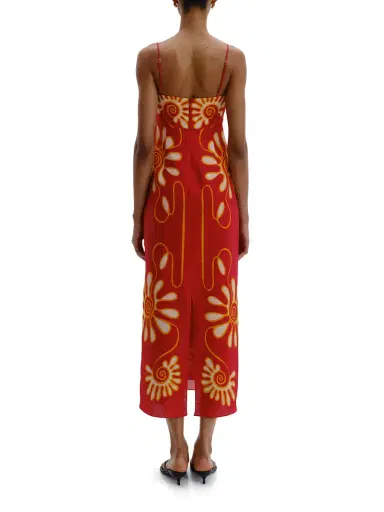 Cala de la Cruz Paloma Midi Dress | Thumbnail 2