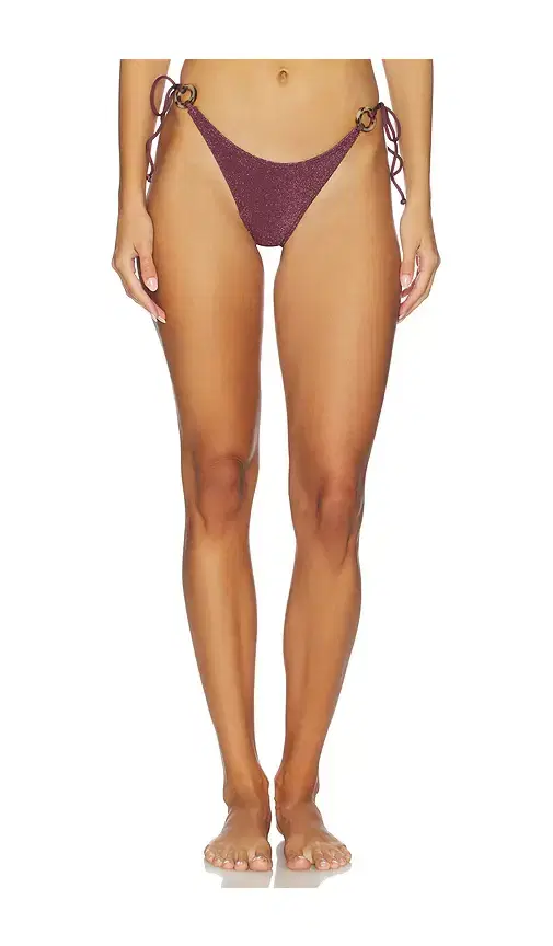 Bond Eye Ring Tie Side Vista Brief Bikini Bottom