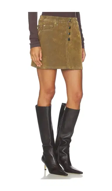 Aligne Corrie Flok Mini Skirt | Thumbnail 2