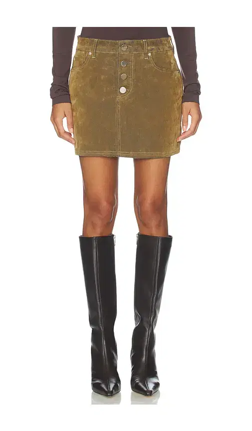 Aligne Corrie Flok Mini Skirt
