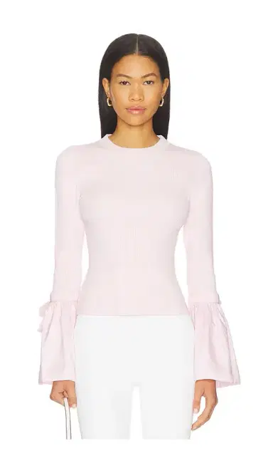 SIMKHAI Agata Long Sleeve Top | Thumbnail 1 SIMKHAI Agata Long Sleeve Top | Thumbnail 1