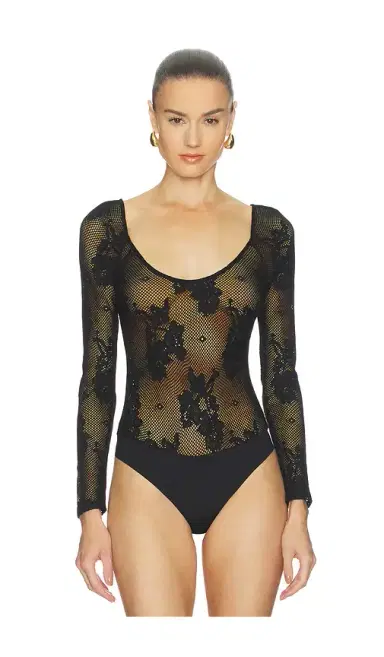 L'AGENCE Gwendolyn Long Sleeve Bodysuit | Thumbnail 2