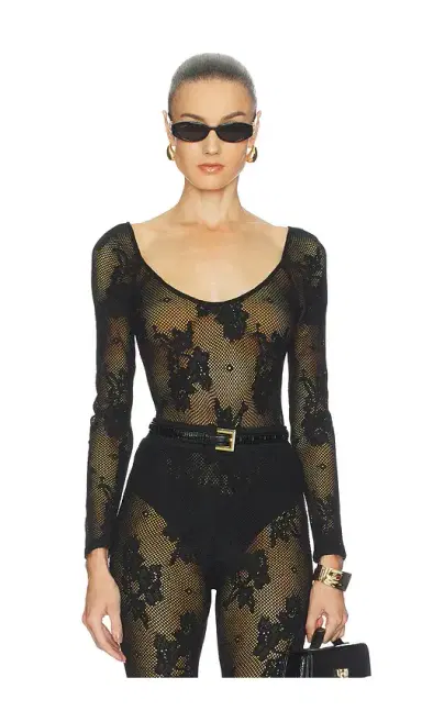 L'AGENCE Gwendolyn Long Sleeve Bodysuit | Thumbnail 1