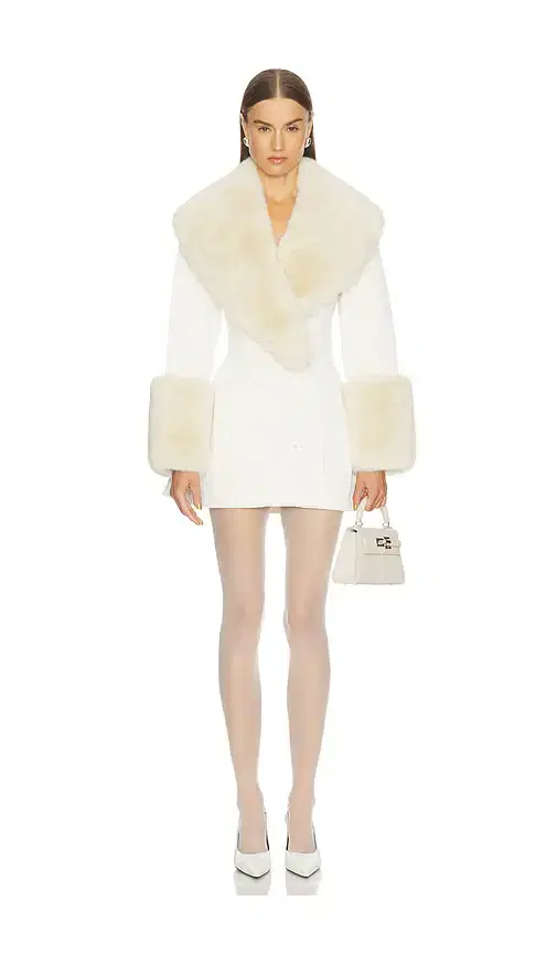 Julieta Faux Leather Coat