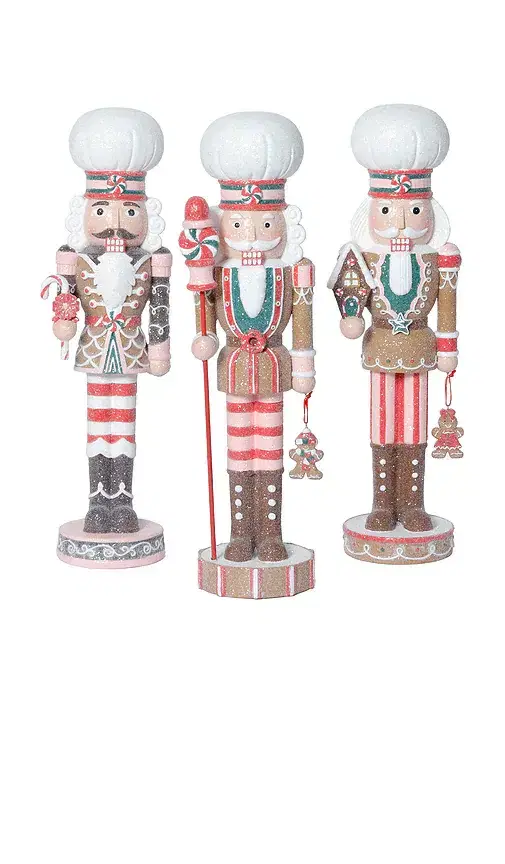 The Favorites Candy Cane Soldiers Set Of 3