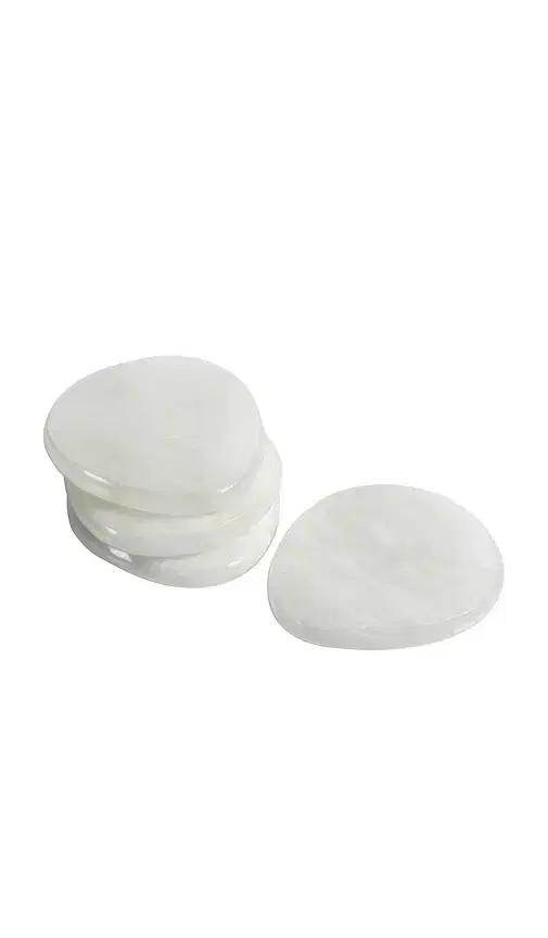 The Favorites La Salama Alabaster Coasters Set Of 4
