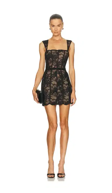 LOBA Lucie Lace Mini Dress | Thumbnail 1