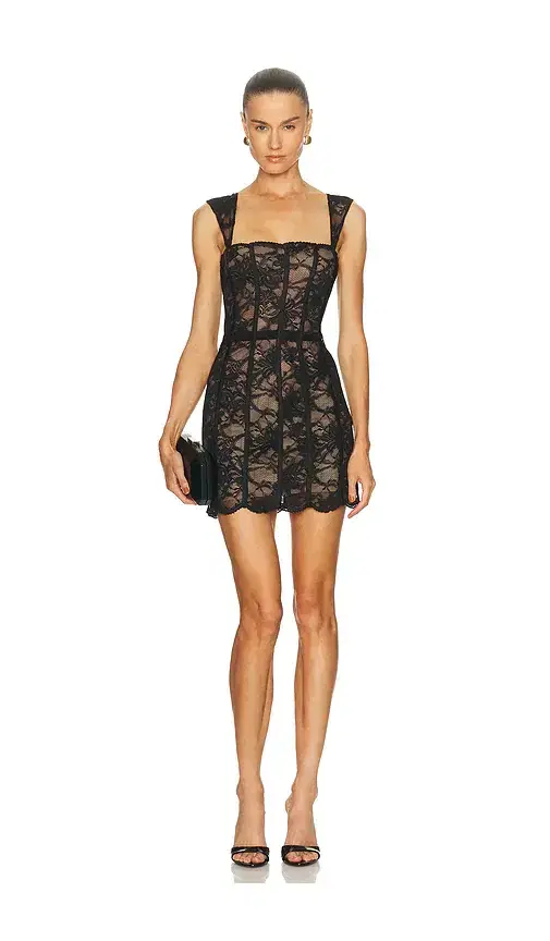 LOBA Lucie Lace Mini Dress