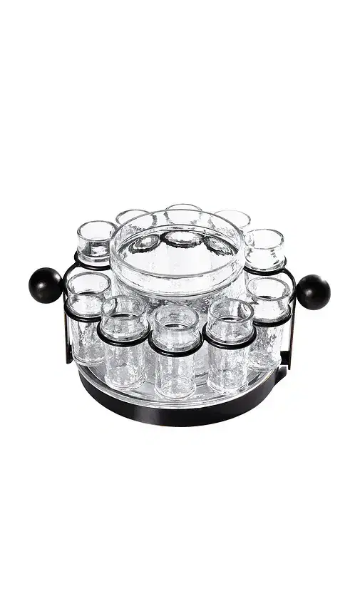 The Favorites Agave Ten Shot Tequila Set With Ice Bucket