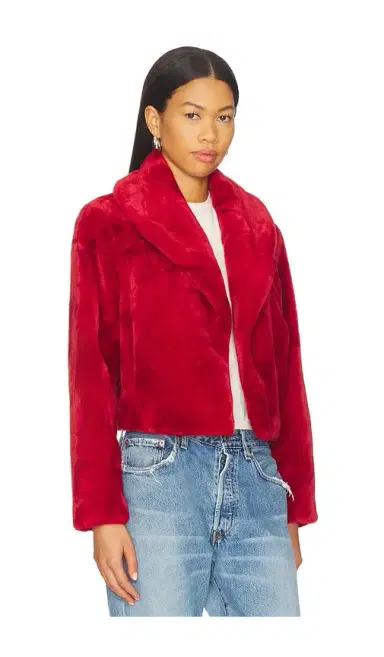 BLANKNYC Cropped Faux Fur Coat | Thumbnail 2 BLANKNYC Cropped Faux Fur Coat | Thumbnail 2