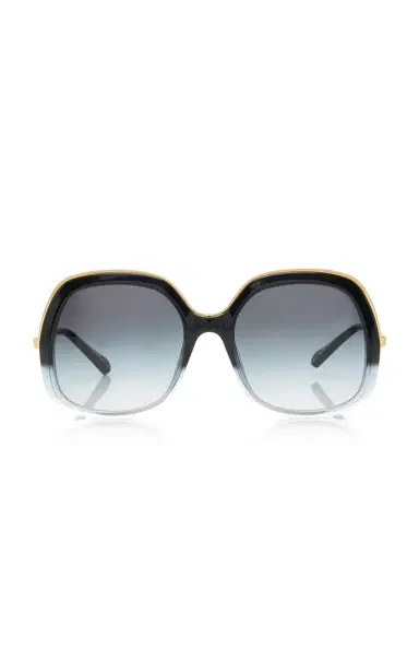 Chloé Leia Square-Frame Acetate Sunglasses | Thumbnail 4
